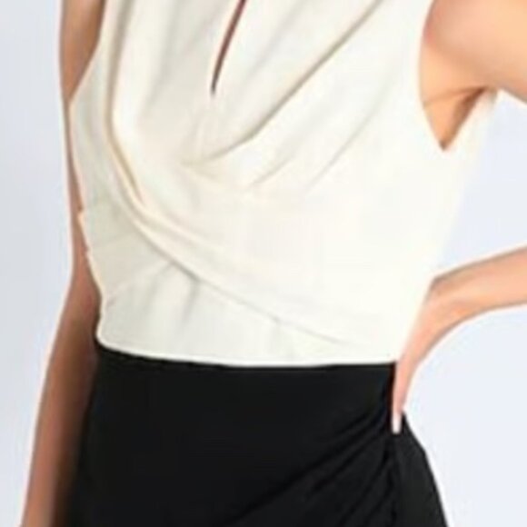 DKNY Womens Keyhole Ruched Wear dress Size 14 - Picture 16 of 16